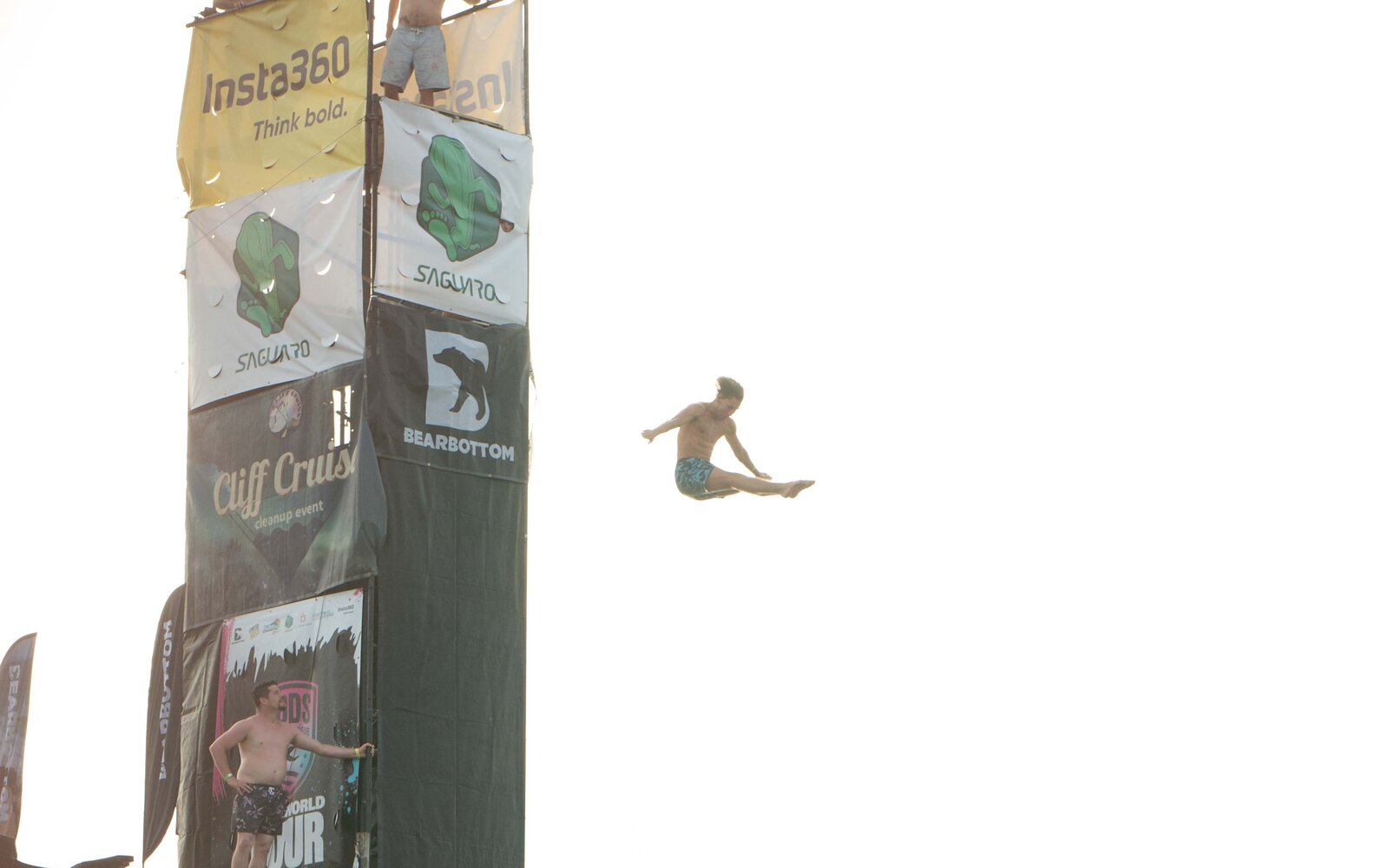 High Diving at Chattanooga River Games