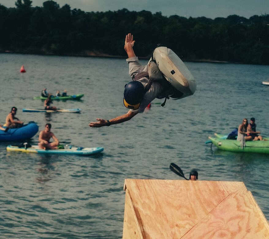 Kayak Launch at Chattanooga River Games
